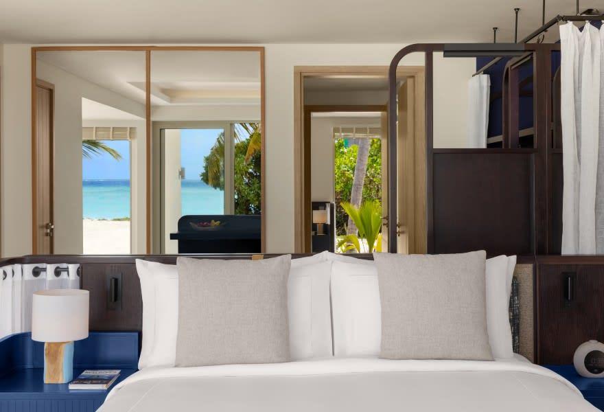 Two-Bedroom Beach Villa at Avani+ Fares Maldives Resort, view 3