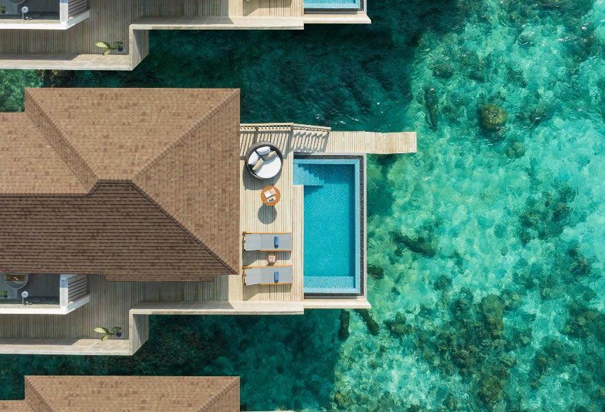Sunset Overwater Pool Villa