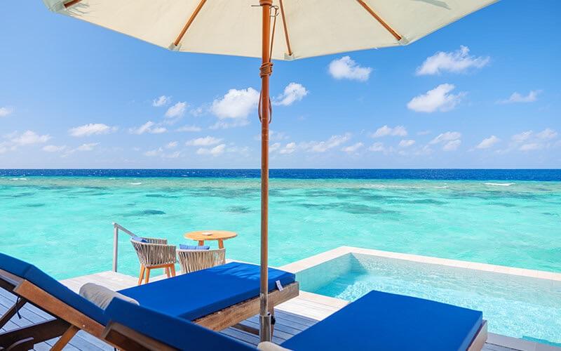 Pool Water Villa at Baglioni Maldives Luxury All Inclusive Resort, view 4