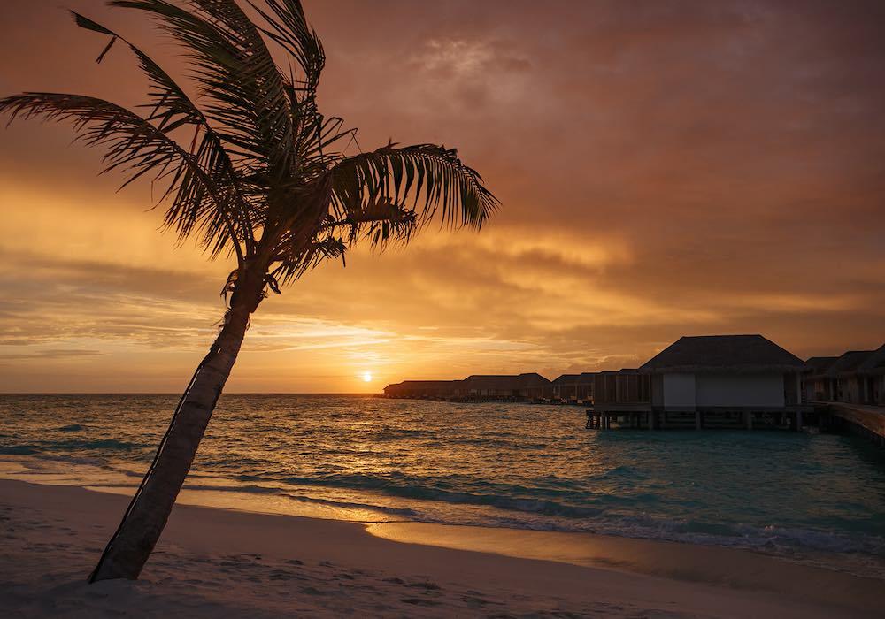 Sunset Water Villa at Baglioni Maldives Luxury All Inclusive Resort, view 5