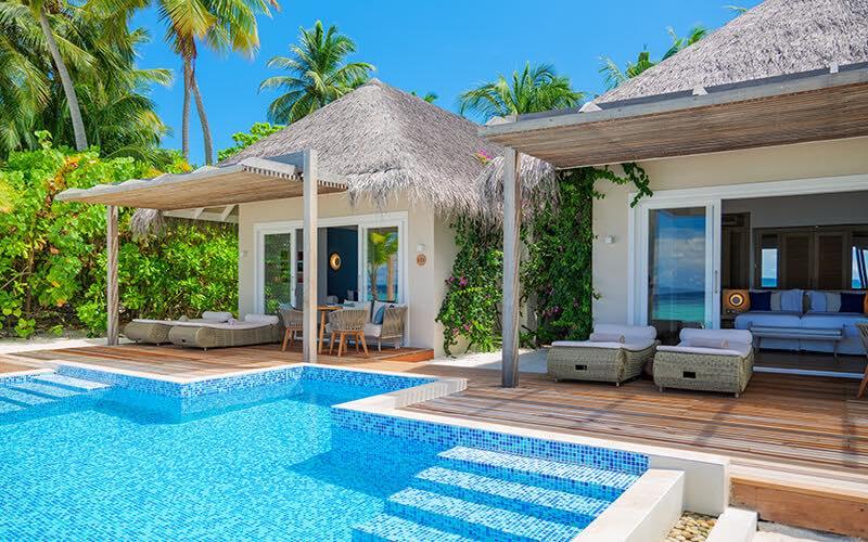 Family Beach Villa at Baglioni Maldives Luxury All Inclusive Resort, view 4