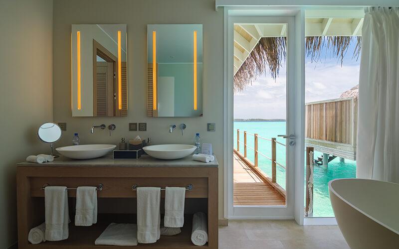 Water Villa at Baglioni Maldives Luxury All Inclusive Resort, view 3