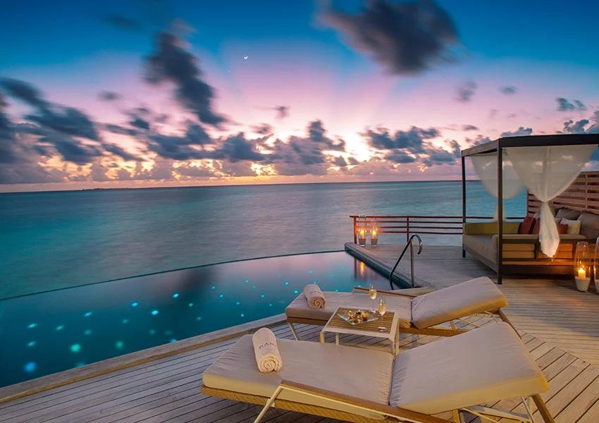 Water Pool Villa at Baros, view 3