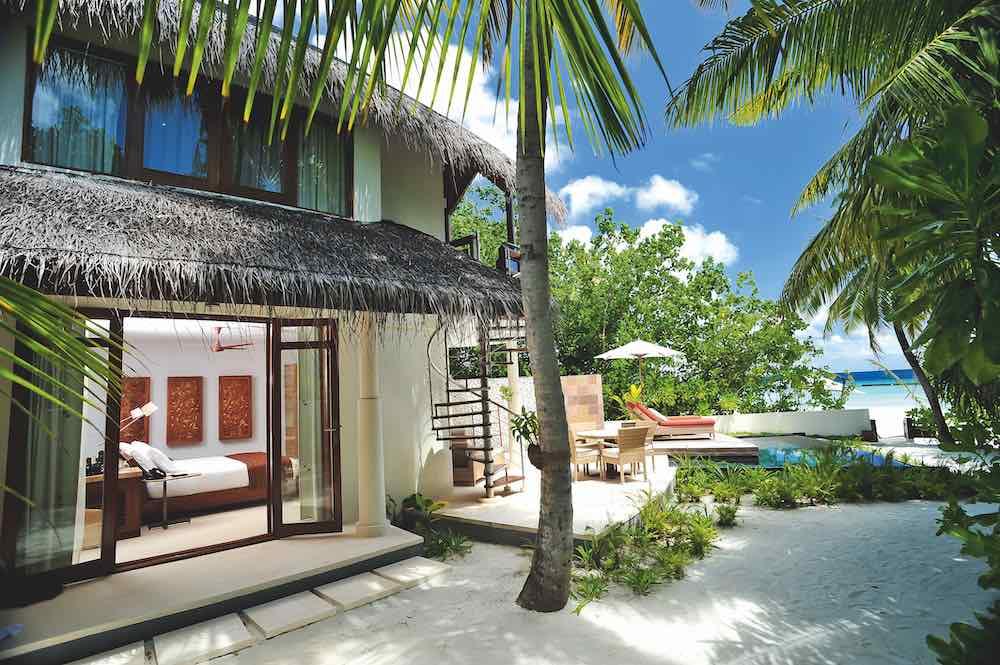 Double Storey Beach Villa at Constance Halaveli, view 7
