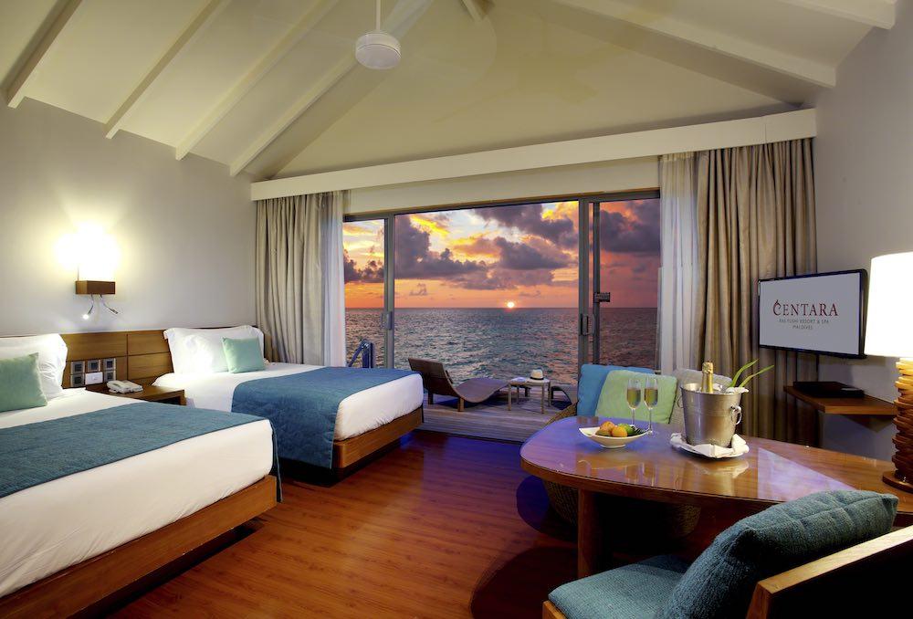 Sunset Overwater Villa at Centara Ras Fushi Resort, view 3