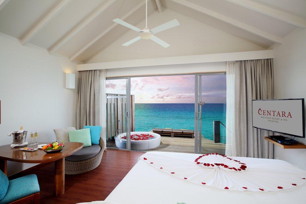 Sunset Overwater Villa with Swirl Pool at Centara Ras Fushi Resort, view 2