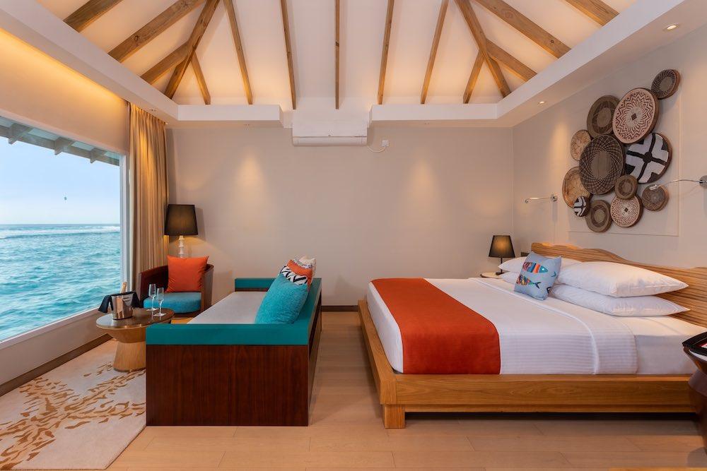 Water Bungalow at Cinnamon Dhonveli, view 3
