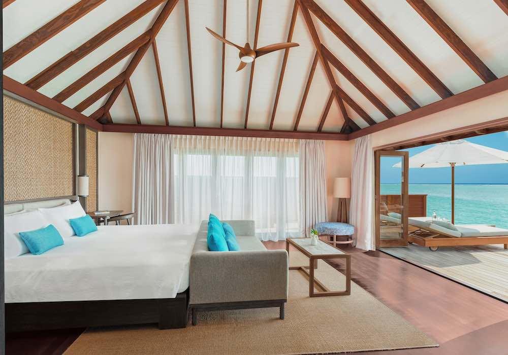 King Deluxe Water Villa at Conrad Maldives Rangali Island, view 4