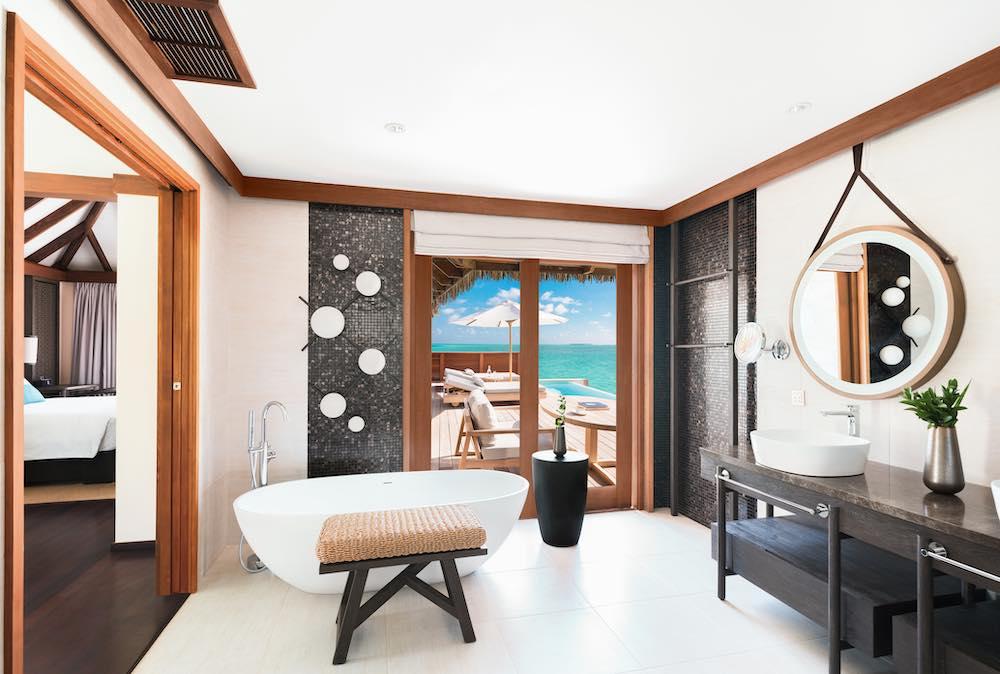 King Superior Water Villa at Conrad Maldives Rangali Island, view 6