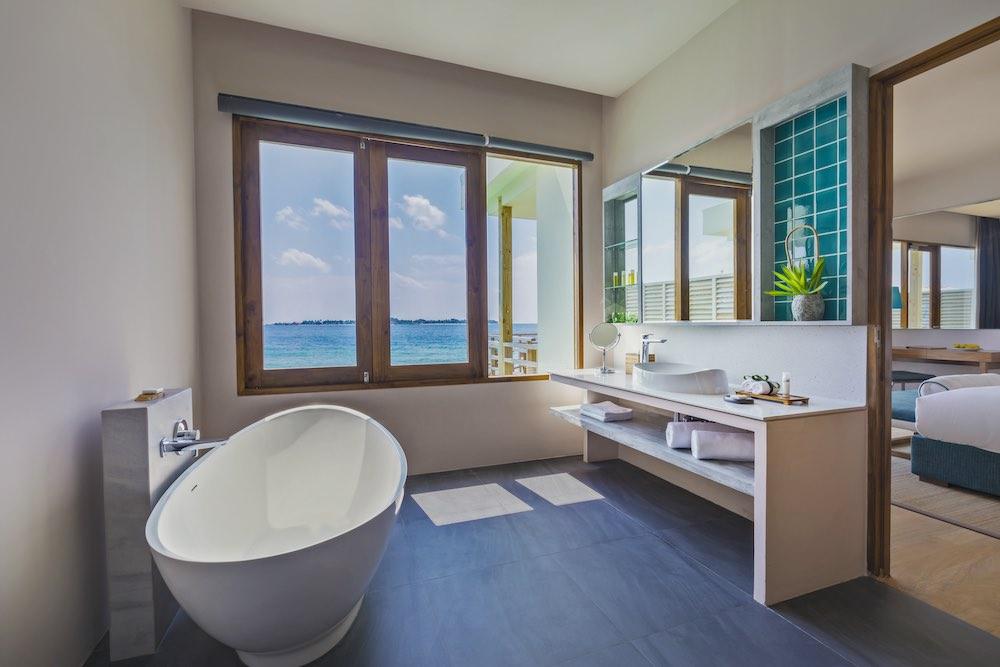 Water Villa at Niva Dhigali, view 3