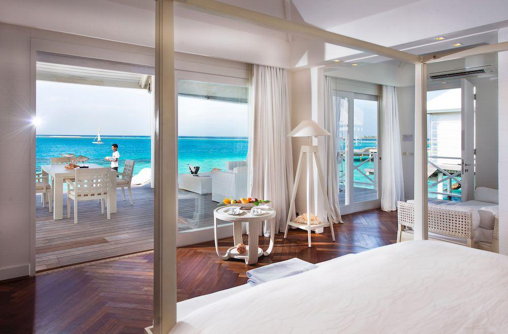 Jacuzzi Water Villa at Diamonds Thudufushi Maldives Resort & SPA, view 6
