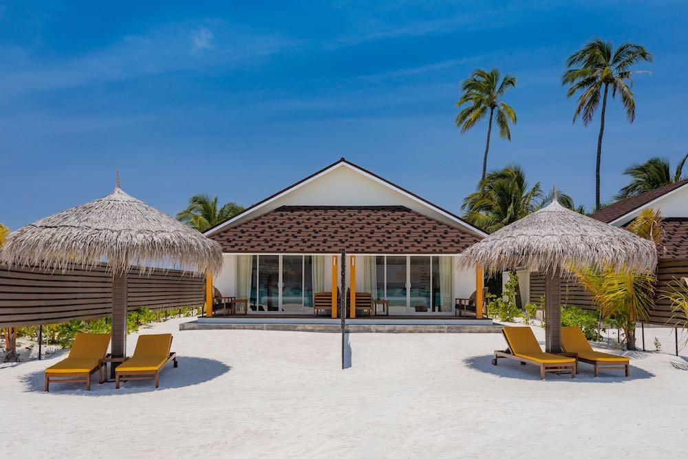 Two Bedroom Family Beach Villa at Dhigufaru Island Resort, view 2