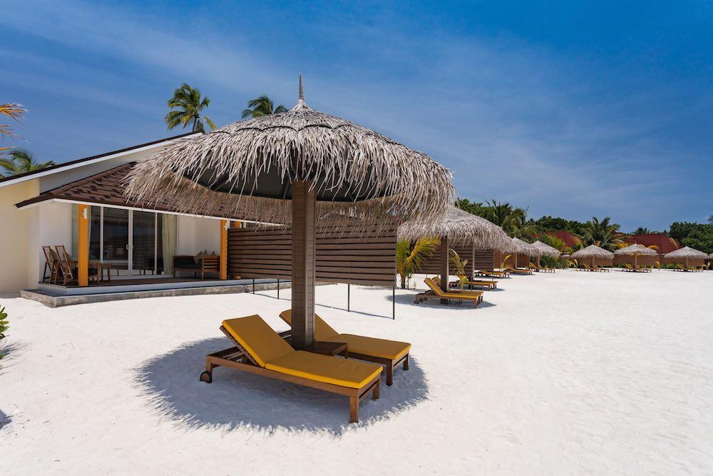Two Bedroom Family Beach Villa at Dhigufaru Island Resort, view 3