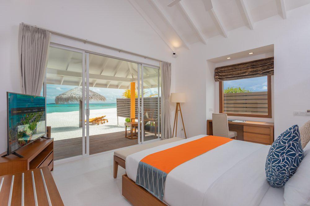 Two Bedroom Family Beach Villa at Dhigufaru Island Resort, view 4