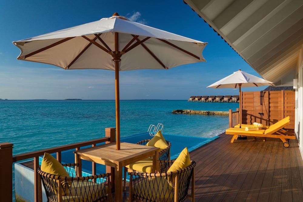 Pool Water Villa at Dhigufaru Island Resort, view 5
