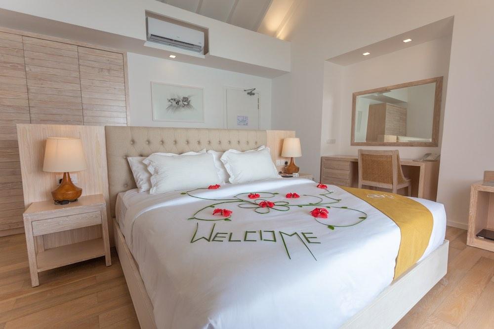 Water Villa at Dhigufaru Island Resort, view 3