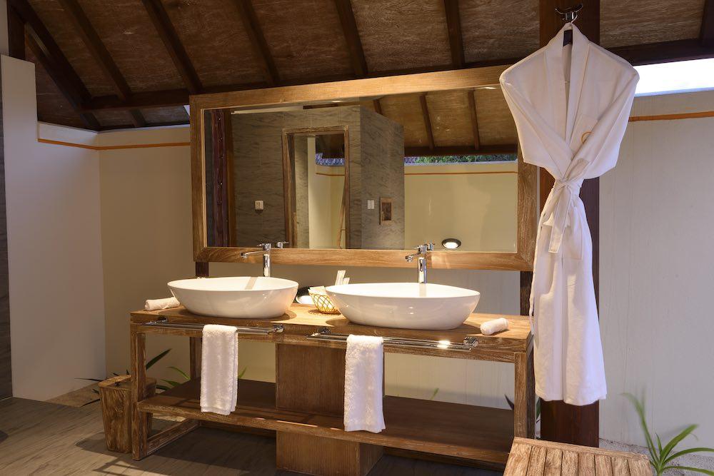 Semi Water Villa at Dhigufaru Island Resort, view 4