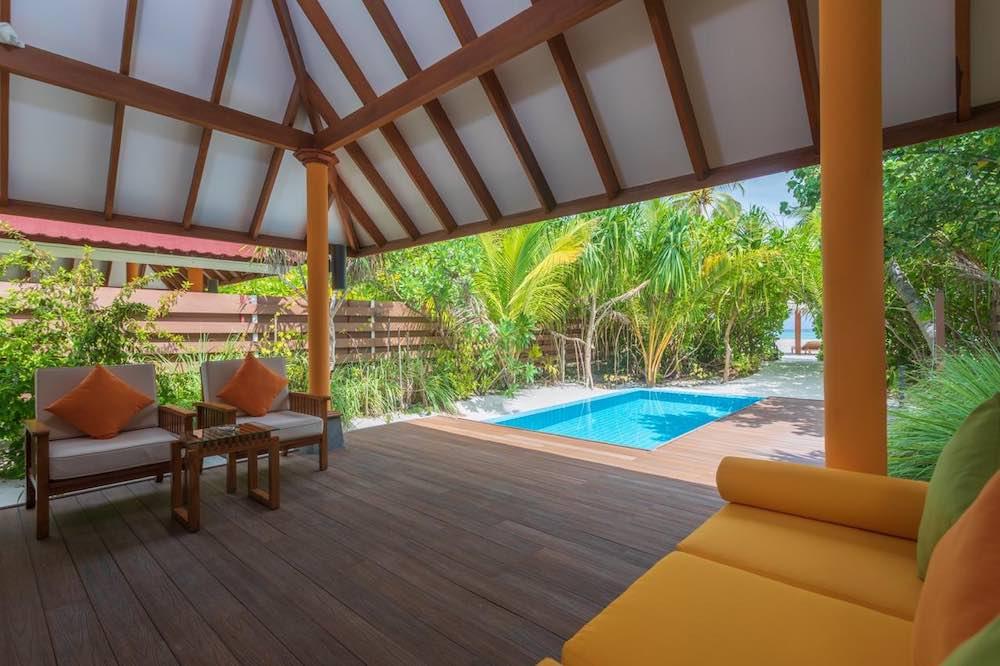 Veli Beach Pool Villa at Dhigufaru Island Resort, view 7
