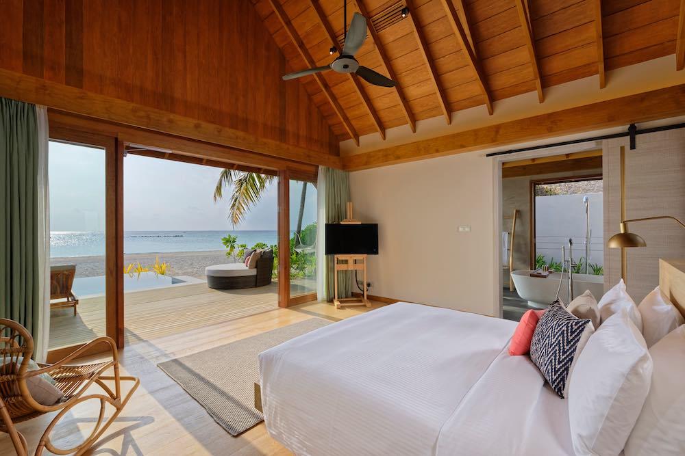 Family Beach Villa with Pool at Emerald Faarufushi Resort & Spa, view 4