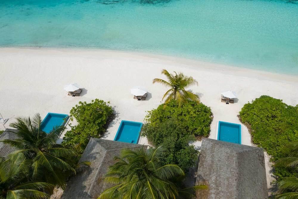 Beach Villa with Pool at Emerald Faarufushi Resort & Spa, view 6
