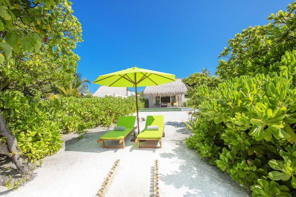 Beach Villa with Pool at Emerald Maldives Resort & Spa, view 4