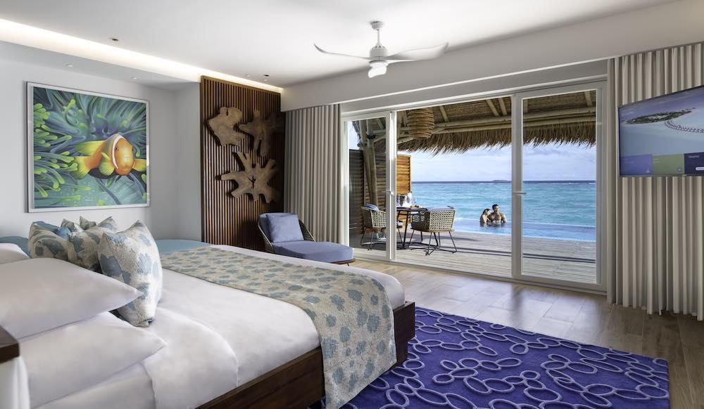 Water Villa with Pool at Emerald Maldives Resort & Spa, view 5