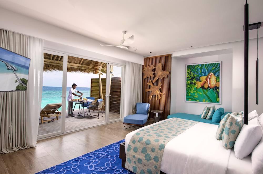 Water Villa at Emerald Maldives Resort & Spa, view 10