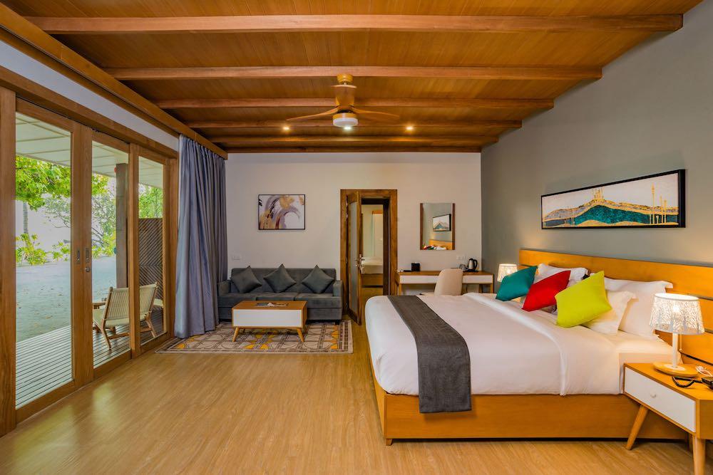 Family Villa at Fiyavalhu Resort, view 2