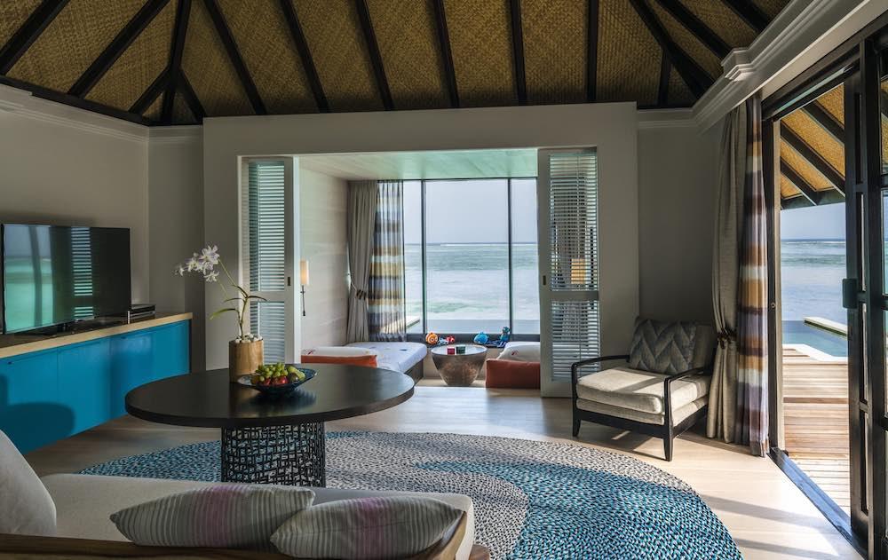 Sunrise Family Water Villa with Pool at Four Seasons Resort Maldives at Kuda Huraa, view 3