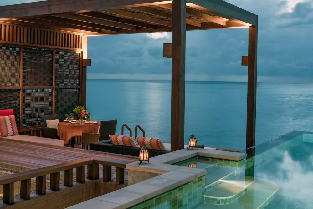 Sunrise Water Villa with Pool at Four Seasons Resort Maldives at Kuda Huraa, view 2