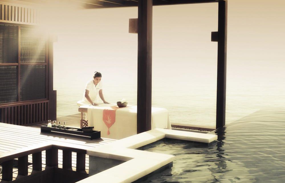 Sunrise Water Villa with Pool at Four Seasons Resort Maldives at Kuda Huraa, view 5