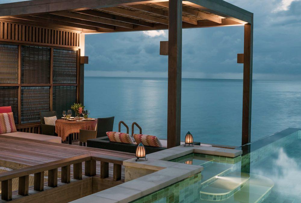 Sunset Water Villa with Pool at Four Seasons Resort Maldives at Kuda Huraa, view 2