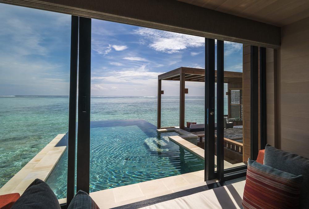 Sunset Water Villa with Pool at Four Seasons Resort Maldives at Kuda Huraa, view 3