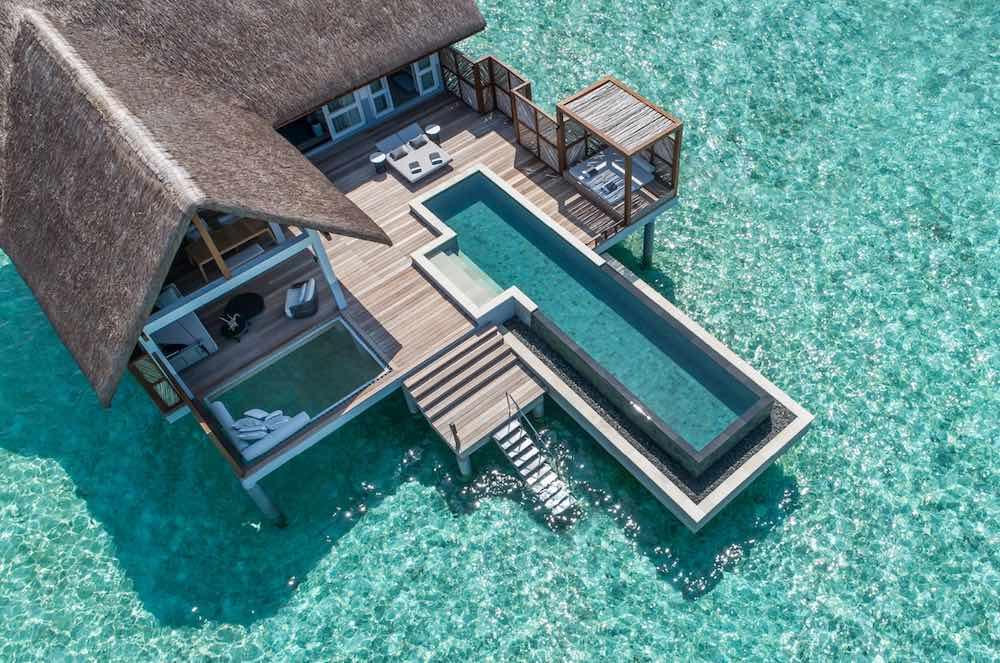 Sunrise Water Villa with Pool at Four Seasons Resort Maldives at Landaa Giraavaru