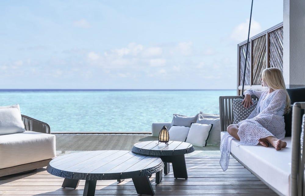 Sunset Water Villa with Pool at Four Seasons Resort Maldives at Landaa Giraavaru, view 3
