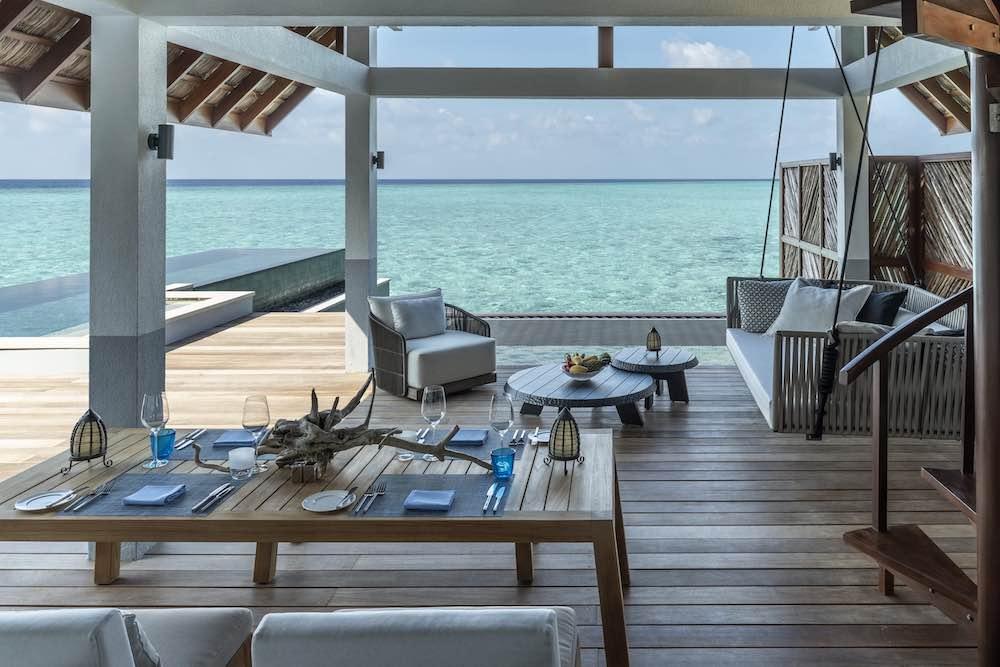 Sunset Water Villa with Pool at Four Seasons Resort Maldives at Landaa Giraavaru, view 4
