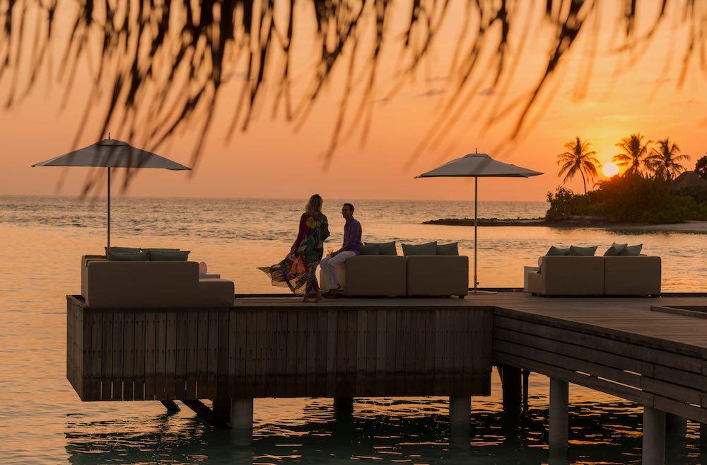 Sunset Lounge at Four Seasons Resort Maldives at Kuda Huraa