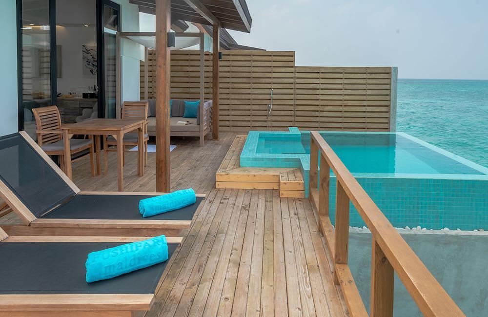 Pool Water Villa at Fushifaru, view 2