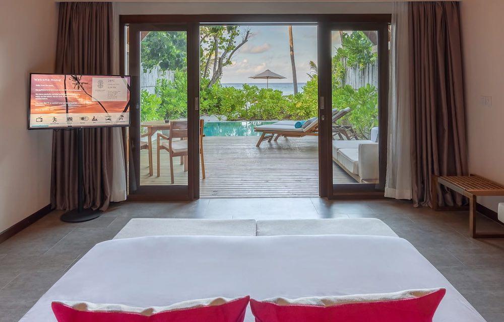 Pool Beach Villa Sunrise at Fushifaru, view 2