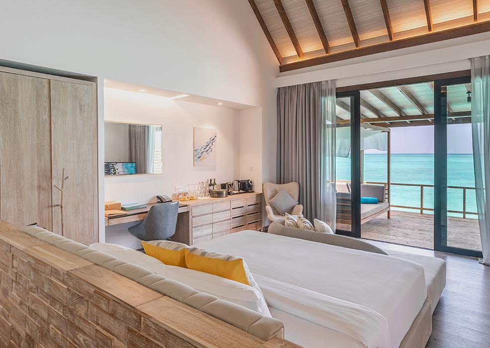 Pool Beach Villa Sunset at Fushifaru, view 6