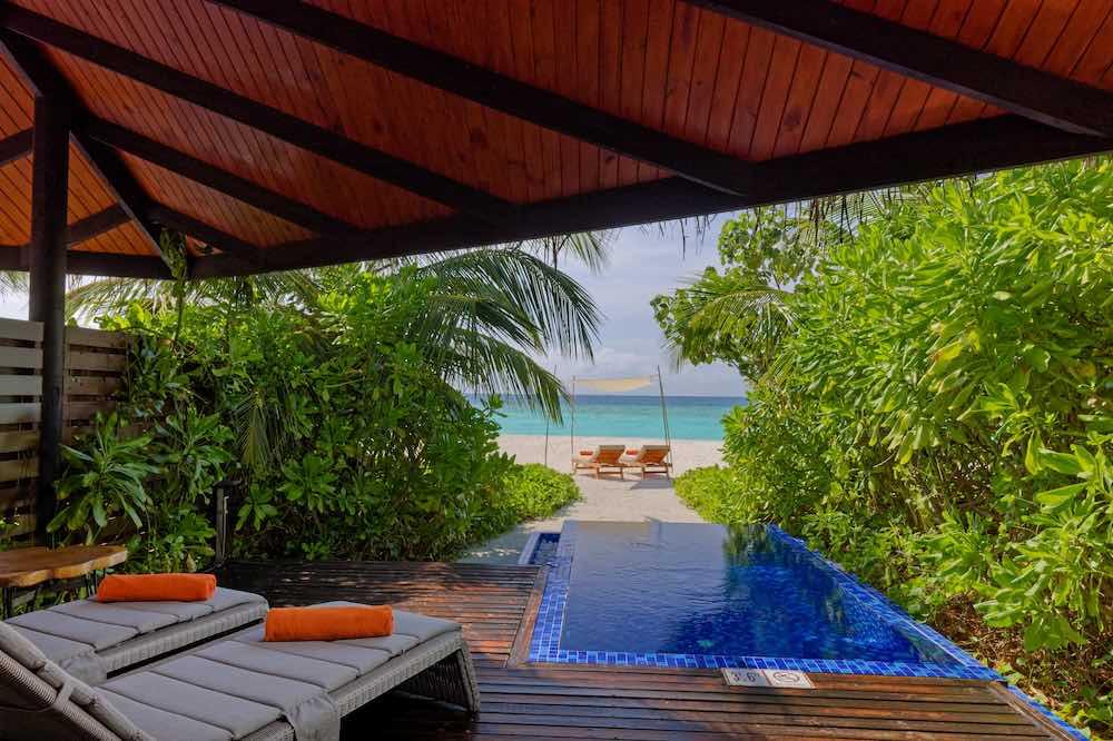 Beach Pool Villa at Grand Park Kodhipparu,, view 5