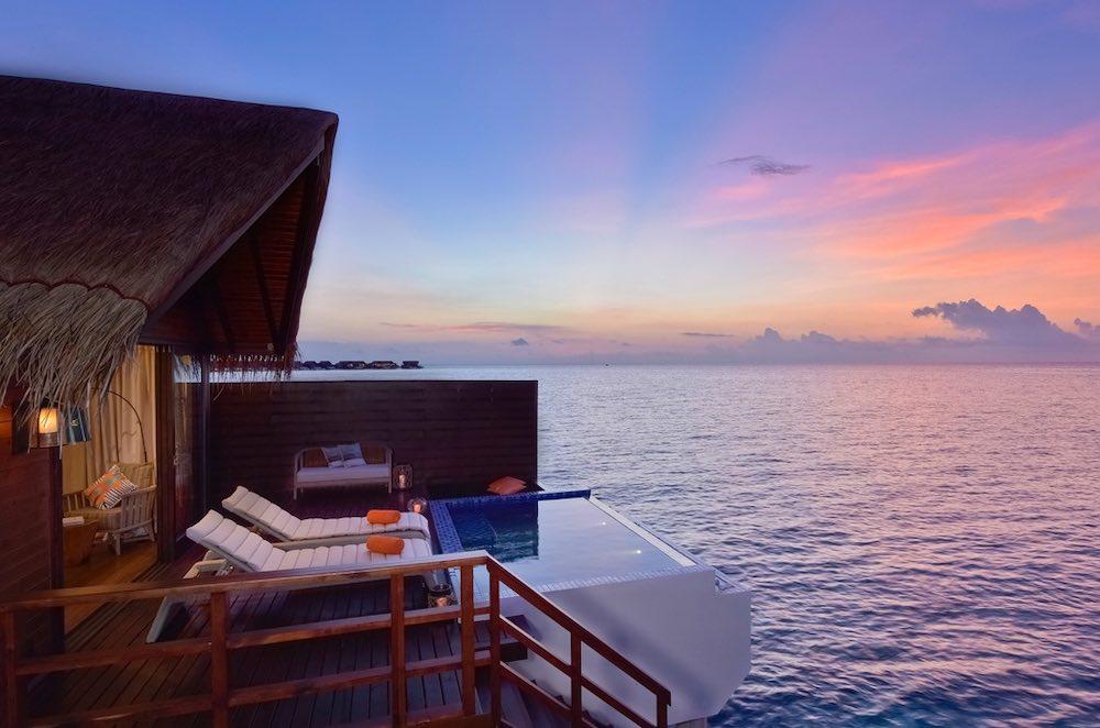 Lagoon Pool Water Villa at Grand Park Kodhipparu,, view 5