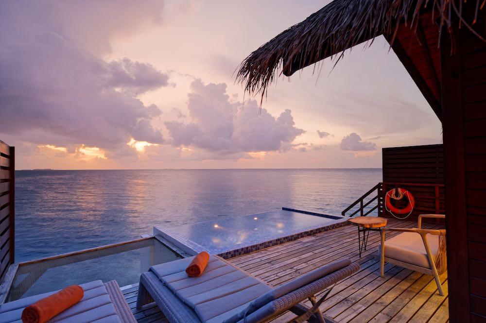 Reef Pool Water Villa at Grand Park Kodhipparu,, view 4