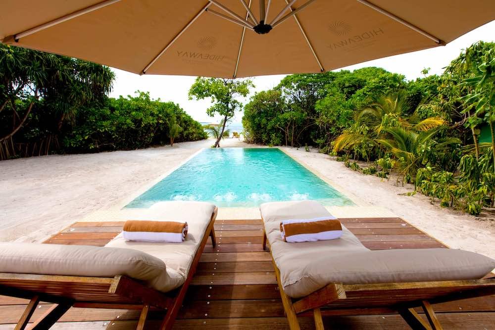 Deluxe Sunset Beach Villa with Pool at Hideaway Beach Resort and Spa, view 2