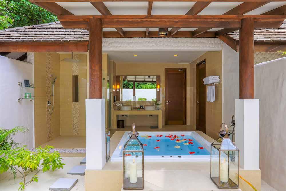 Deluxe Sunset Beach Villa with Pool at Hideaway Beach Resort and Spa, view 3