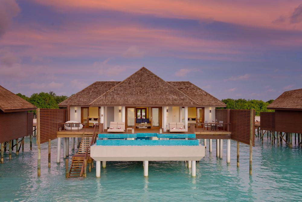 Two-Bedroom Ocean Villa with Pool at Hideaway Beach Resort and Spa