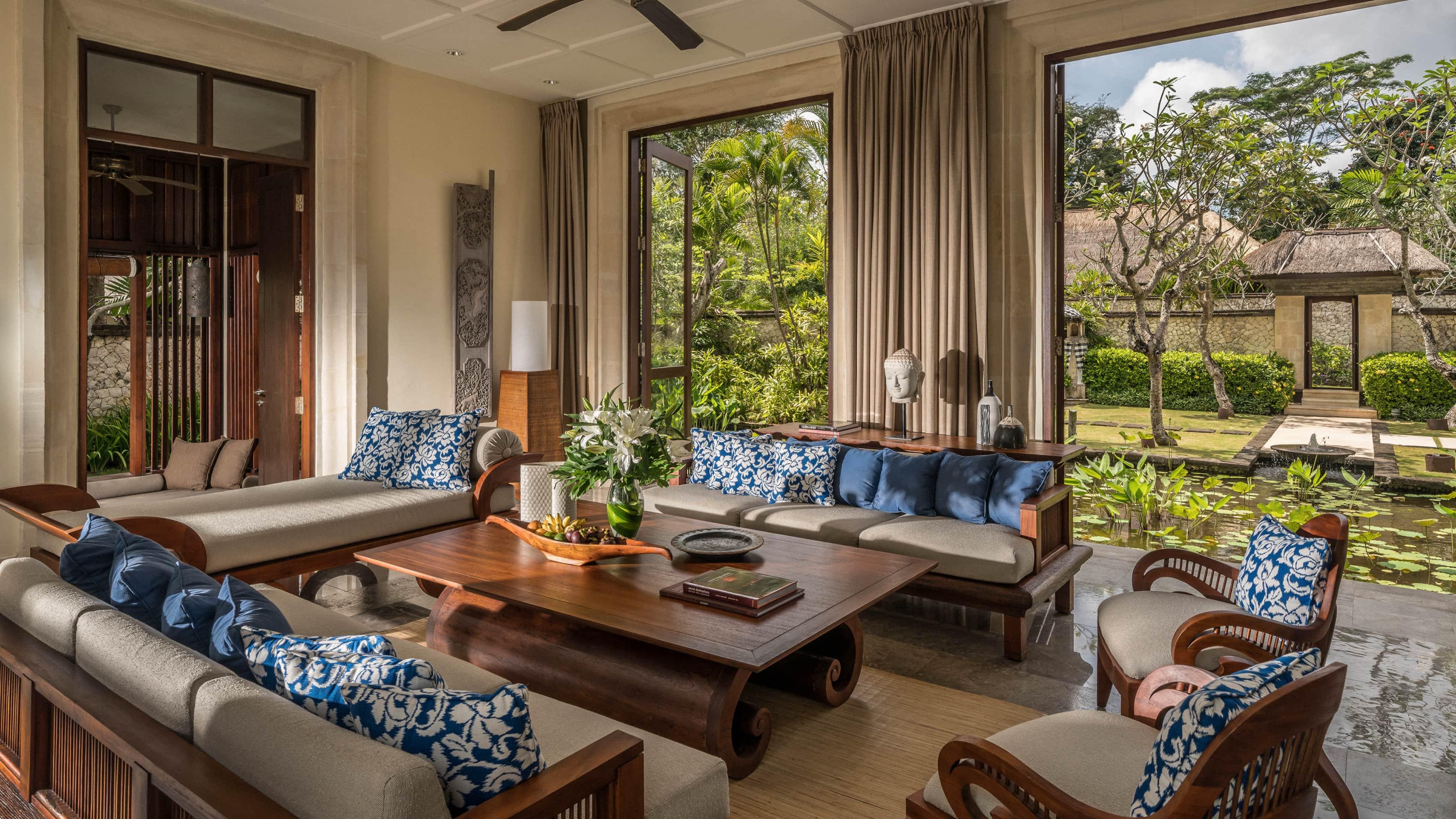 Three-Bedroom Garden Residence Villa at Four Seasons Resort Bali at Jimbaran Bay