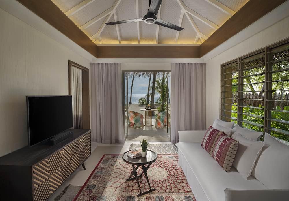 Family Beach Pool Villa with Club Benefits at InterContinental Maldives Maamunagau Resort by IHG, view 2