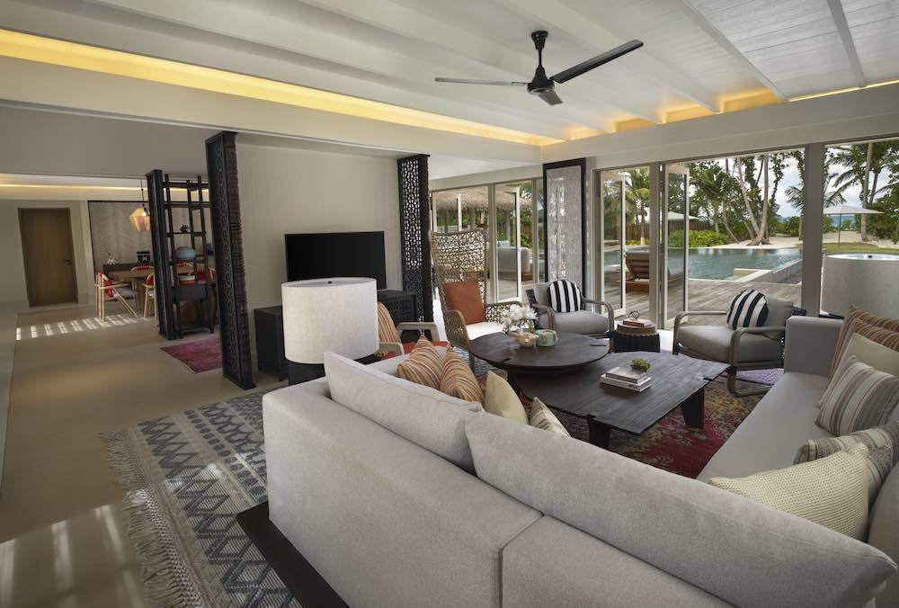 Three Bedroom Royal Beachfront Residence at InterContinental Maldives Maamunagau Resort by IHG, view 4