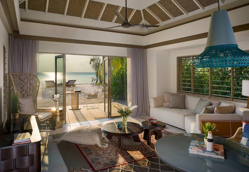 Two Bedroom Family Beach Pool Villa with Club Benefits at InterContinental Maldives Maamunagau Resort by IHG, view 2